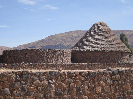 Vorratsspeicher. In ihrem Inneren ist es überraschend kühl.