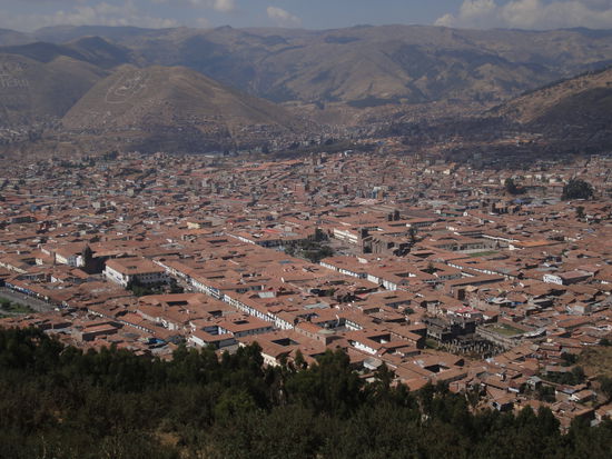 Blick über Cusco
