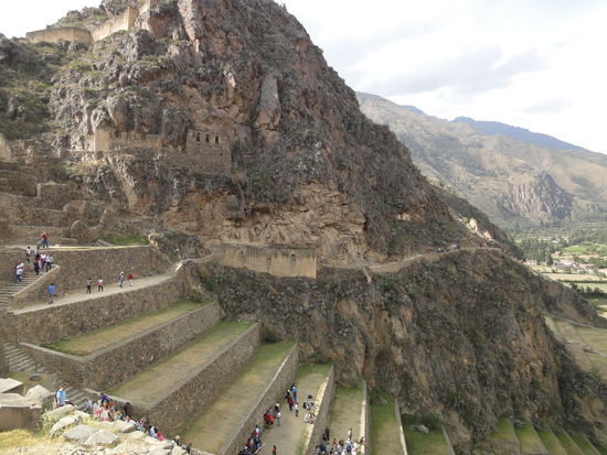 hier mussten wir raufkraxeln