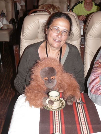 Fast hätte er mir auf der Rückfahrt den Kaffee ausgetrunken.
Foto: René