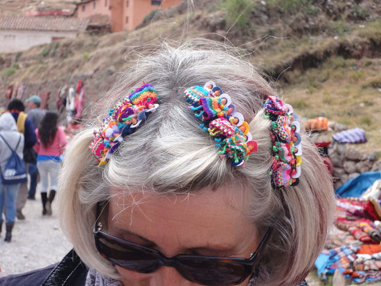 Ruth hat sich heute besonders hübsch gemacht