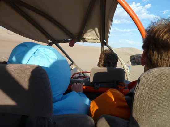 anschnallen - festhalten - es geht los.