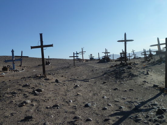 dieser Friedhof wird noch heute benutzt