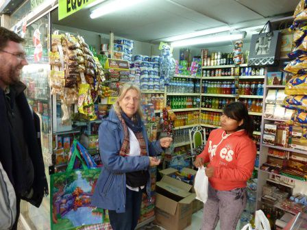 Stöbern in den kleinen Tiendas