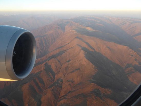 Das Zentralmassiv Perus, eine unwirtliche Gegend auf über 5000 m Höhe.
