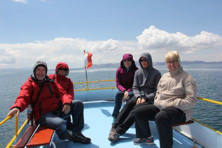 Auf dem Oberdeck - Foto: Beat