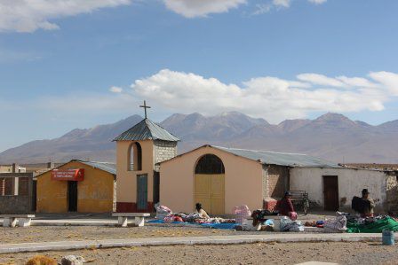 Haltestelle bei der Kreuzung Puno - Arequipa - Chivay
Foto: Beat