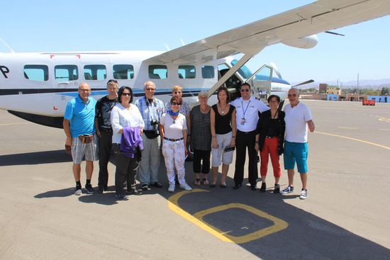 Gruppenbild mit Captain 
Foto: Beat