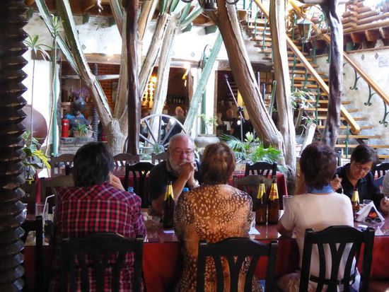 Mittagessen im Rest. El Porton in Nasca 
Foto: Werner