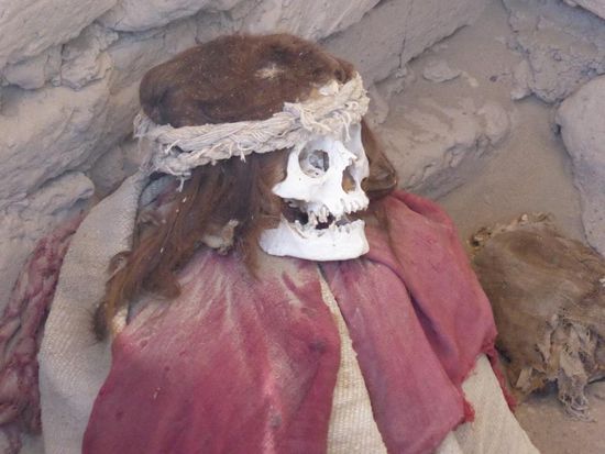 Etwas gruselig sind sie schon, die Figuren im Wüstensand, die mit leeren Augen zu uns heraufschauen. Was sie wohl zu erzählen hätten. Noch ist ihre Geschichte nicht komplett erforscht, noch tappen die Wissenschaftler im Dunkeln.