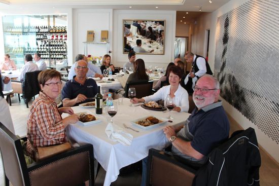 Die Stadtbesichtigung hat richtig Hunger gegeben.