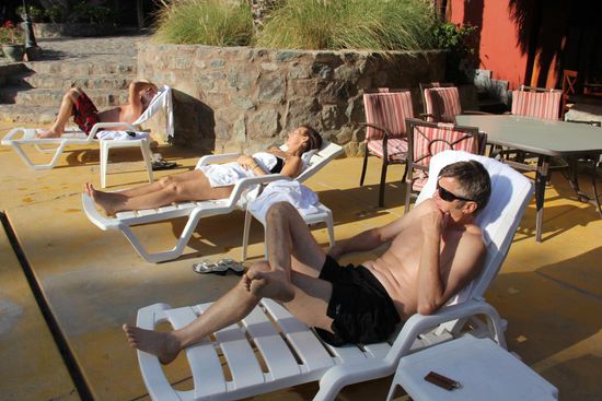 ein kurzer Moment der Entspannung
Foto: Beat