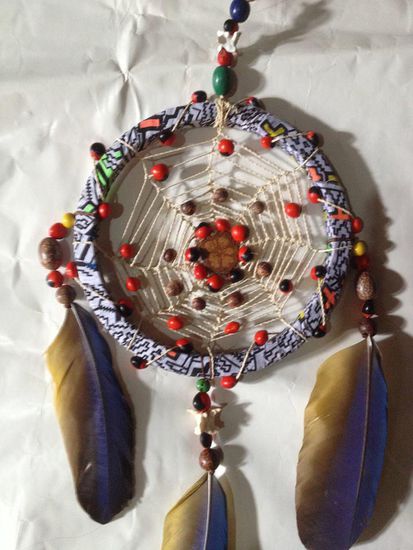 Der Traumfänger vom Amazonas schützt vor Alpträumen.