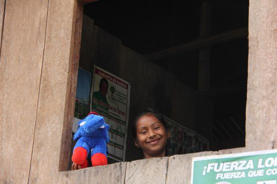 Auch der blaue Elefant hat eine neue Heimat gefunden...      Foto: Beat