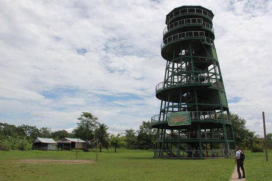 Der Aussichtsturm von Grau. Foto: Beat