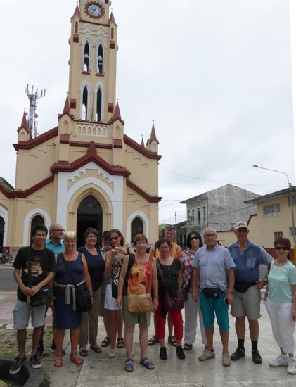 Die Gruppe ist entspannt...