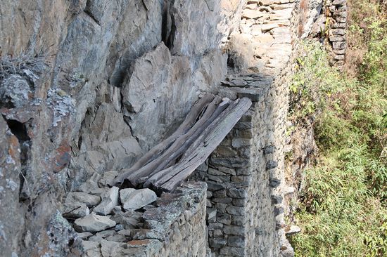 Die Inkabrücke - Foto: Bruno