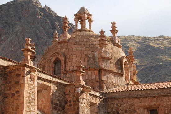 Detail der Kirche von Pucara - Foto: Bruno