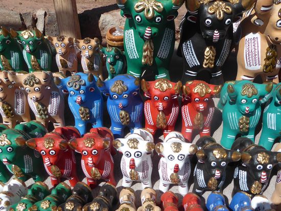 ... auf dem Markt...