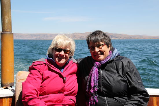 auf dem unteren Deck...