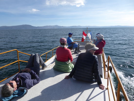 Die Rückfahrt geniesst jeder auf seine Art...