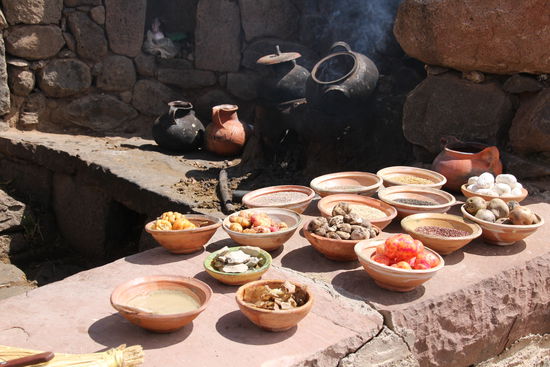 Die einfachen Produkte der Kleinbauern - Foto: Bruno