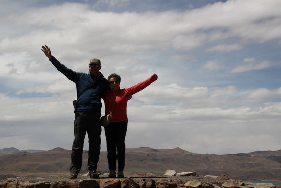 on Top: Bruno und Silvana