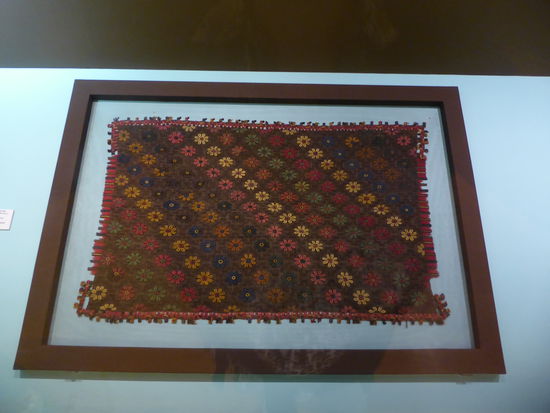 eine kunstvolle textile Arbeit