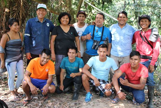 Unsere Küchen- und Bootscrew, die uns nach Strich und Faden verwöhnt.