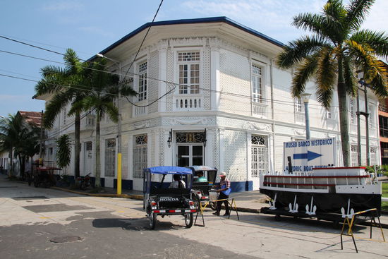 Casa Morey, das Hotel, das noch aus der Kautschukzeit stammt.