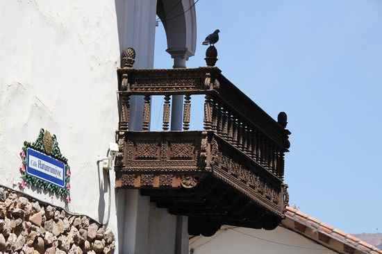 ein ganz besonders schön gearbeiteter Balkon - Foto: Bruno