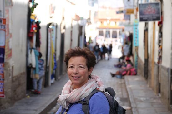 Gasse mit Silvana - Foto: Bruno