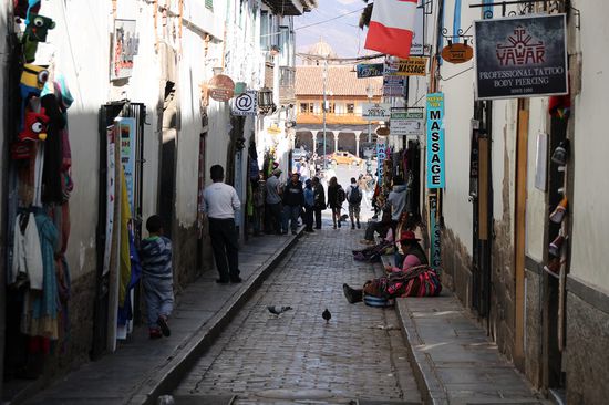 Gasse ohne Silvana - Foto: Bruno