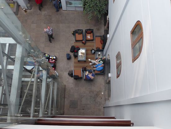 Besammlung in der Hotel Lobby
Hotel San Agustin El Dorado, Cusco