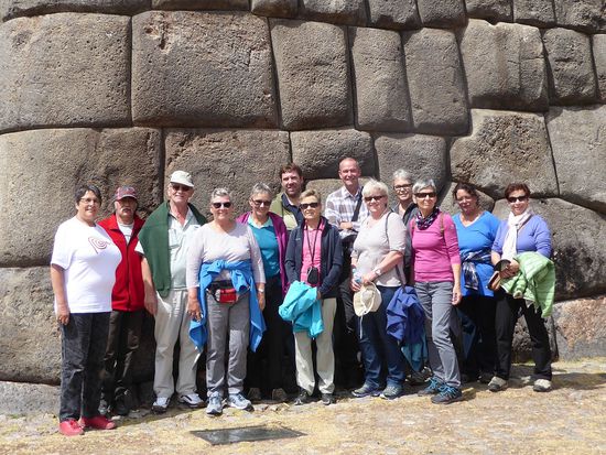 Zeit für eine Gruppenfoto an einem eindrücklichen Ort