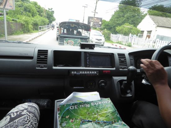 Unterwegs mit Stadtplan