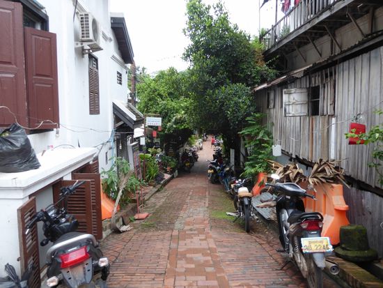 In diesem idyllischen Gässchen liegt meine Unterkunft