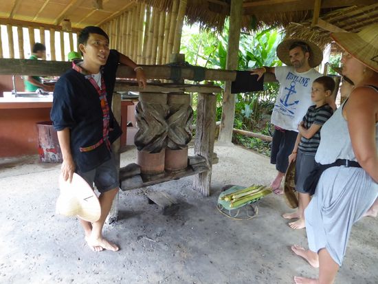 Die Zuckerrohr-Presse