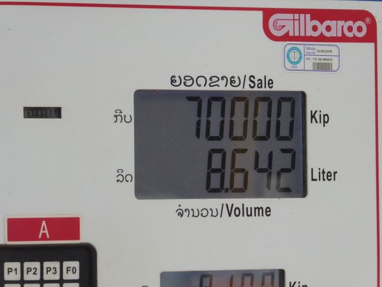 Literpreis: ca. 92 Rappen