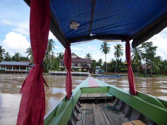 Anfahrt zum Mittagshalt