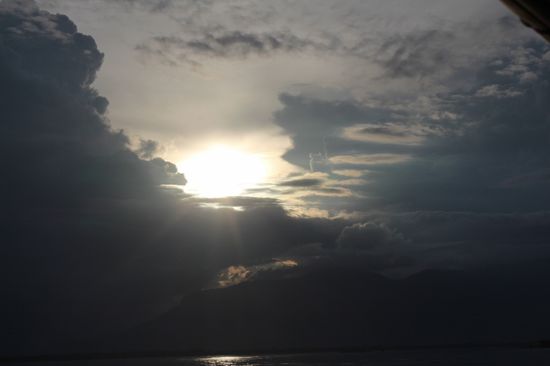 Vorzeitiger Sonnenuntergang