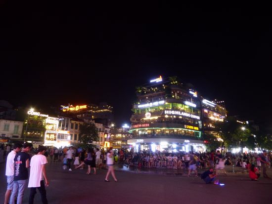 Da ganz oben bin ich heute Abend eingekehrt.