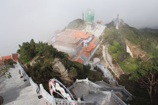 Es wird noch viel gebaut da oben