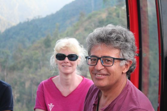 Ildi und Bux, meine heutigen Begleiter auf dem Weg zum Top of Vietnam - und zur guten Laune.