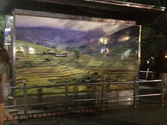 Das Plakat, das mich auf Sapa aufmerksam machte.