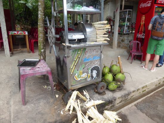 Die Zuckerrohr-Presse