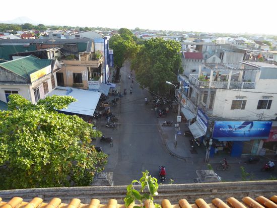 Blick zur alten Stadt
