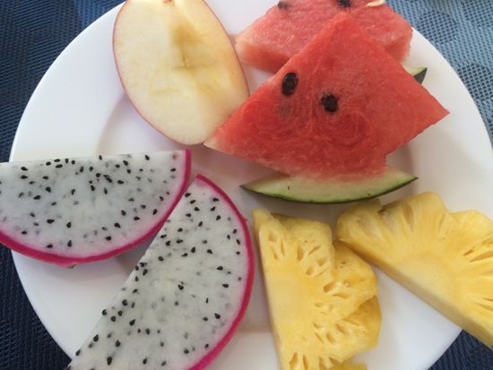 Heut ist ein leichtes Frühstück angesagt...