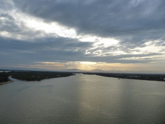 Blick nach Westen, ins Landesinnere
