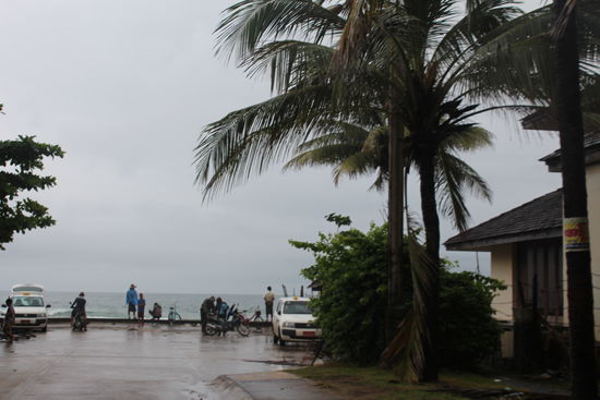 warm ist es, aber schön wäre anders.